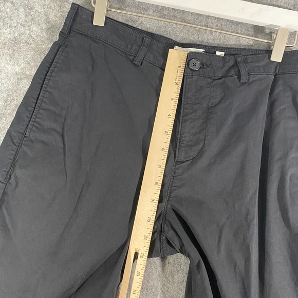 Billy Reid Trouser Pants Womens 4 Black High Rise Straight Leg - Picture 5 of 10